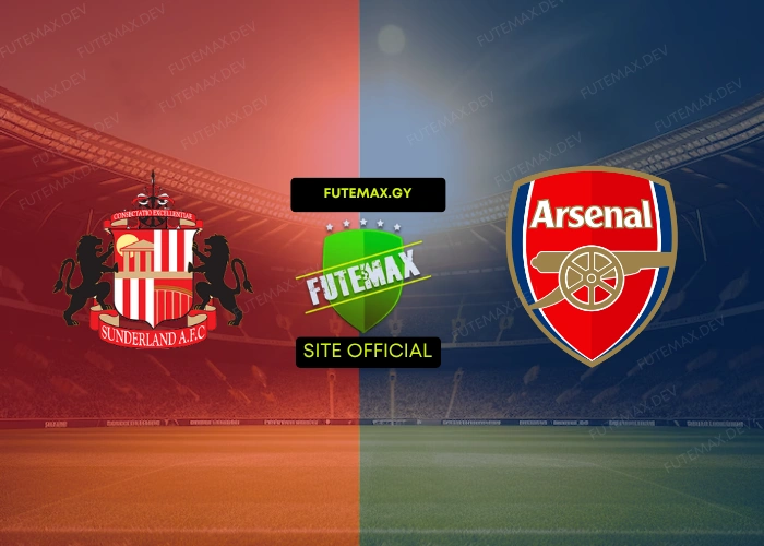 Sunderland x Arsenal ao vivo 12/09/2026